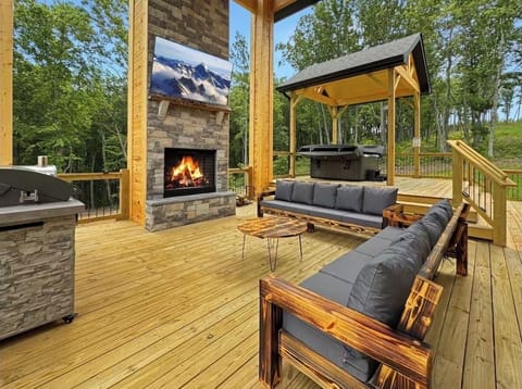 Outdoor Fireplace