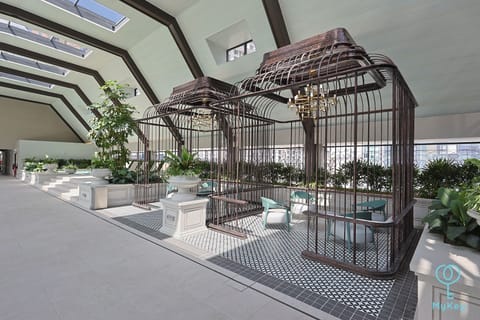 Rooftop pool