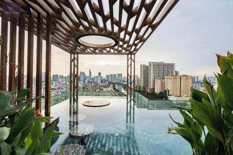 Rooftop pool