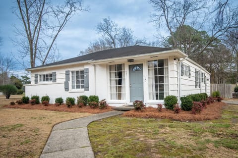 Inviting front view of Hoadly House, a thoughtfully updated home designed for comfort and connection.