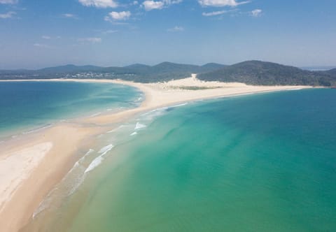 Beach nearby, white sand