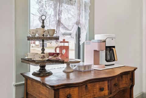 Interior: A cute coffee area for sweet morning vibes.