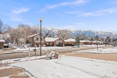 Mountain views and close proximity to skiing and outdoor adventures.