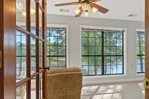 Expansive sunroom, accessible from bedrooms 2 and 3