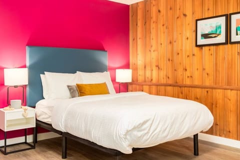 Queen-size bed to have a good rest after a big day of adventure.
