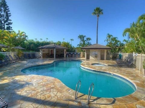 Complex pool.