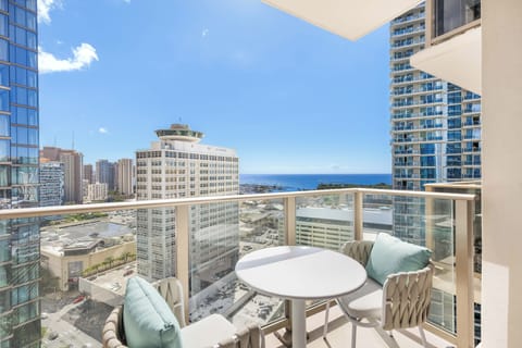 Relax on the balcony while enjoying ocean views