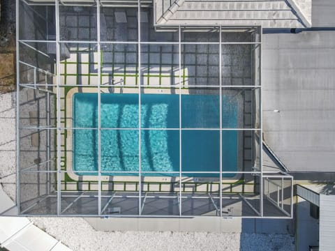 Aerial of pool