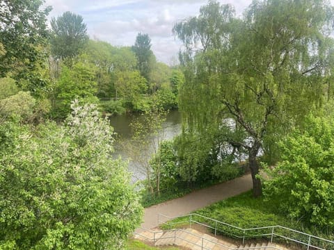 View of River Clyde from window