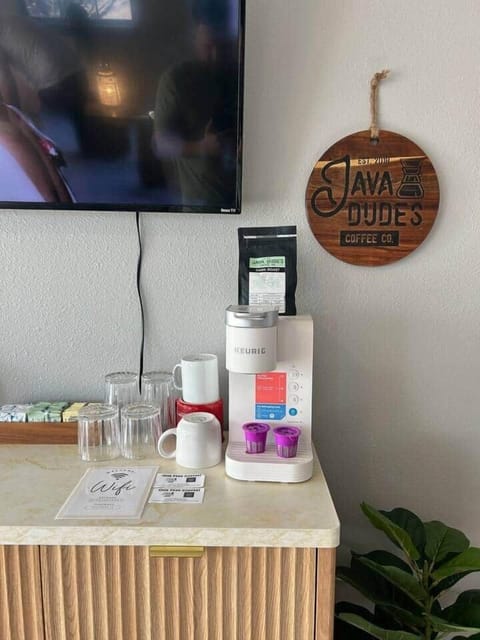 Keurig for your daily coffee needs but wait you will get free coffee next door at Java Dudes Daily. 