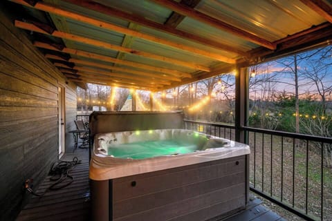 Hot tub for cozy evenings