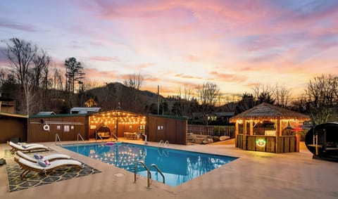 One of the Most Unique and Family Fun Vacation Rentals in All of the Smokies!  Welcome to Smokey Mountain Ranch!