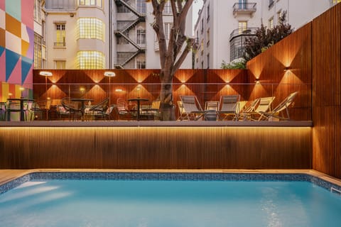 Seasonal outdoor pool