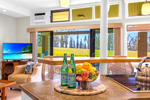 Prepare meals in a chef inspired kitchen with ample space