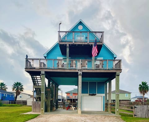 Front of home on crab st