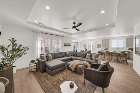 Welcome to your perfect getaway—where modern elegance meets ultimate comfort. This stylish home offers spacious living areas, top-tier amenities, and a serene atmosphere for you to unwind and recharge.