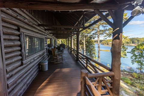 Century-old handcrafted log cabin set on a secluded stretch of oceanfront land - the perfect blend of rustic charm and natural beauty.