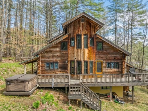 Take a look at the house in the springtime