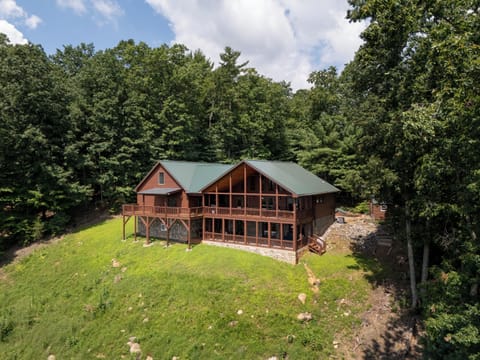 Back-side view of cabin
