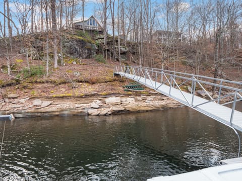 Lake side of house