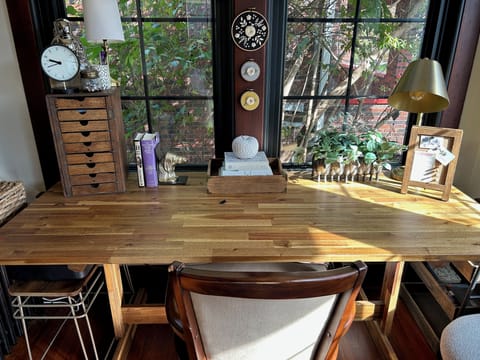 Quiet corner for work or reflection