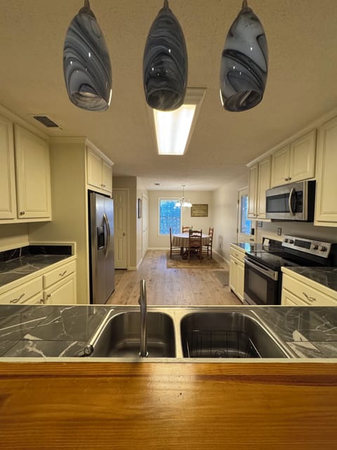 Kitchen and dining room