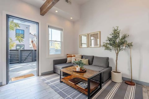 Bright and airy, our living room offers the perfect spot to recharge.