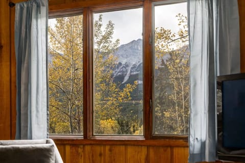 Enjoy stunning views of the Rocky Mountains from the unit.