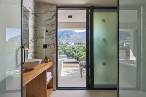 Junior Suite with Pool View and Jacuzzi | Balcony view