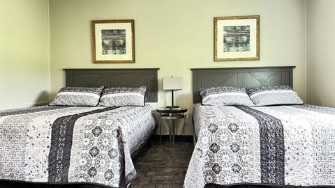 Double Room, 2 Queen Beds | Desk, iron/ironing board, cribs/infant beds, rollaway beds