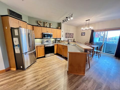 Full kitchen with everything you'll need to feed family and friends.