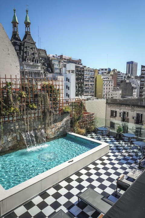 Rooftop pool