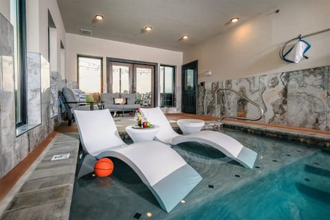 Private indoor pool - heated for year round swimming!