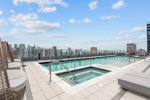 Rooftop pool