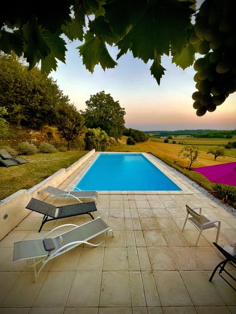 Pool with a view.