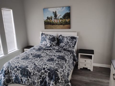 Wake up refreshed in this peaceful room