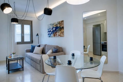 Bright Open-Plan Living and Dining Area with Modern Decor