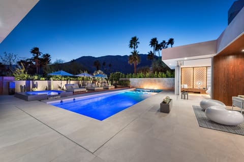 Pool & Mountain Range