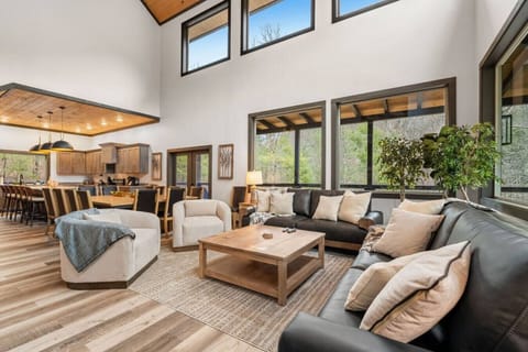 Whether it`s morning coffee or movie night, this cozy yet expansive living area invites conversation, connection, and total relaxation.
