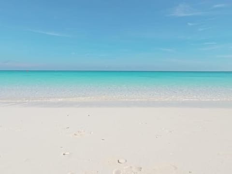 Beach nearby, white sand