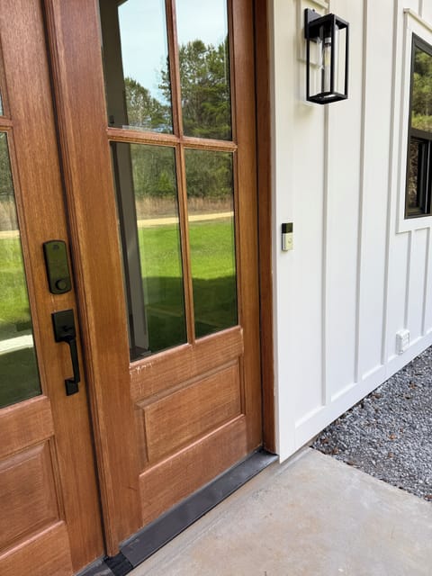 Keyless entry with Ring camera for added security