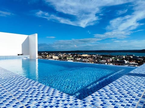 Rooftop pool