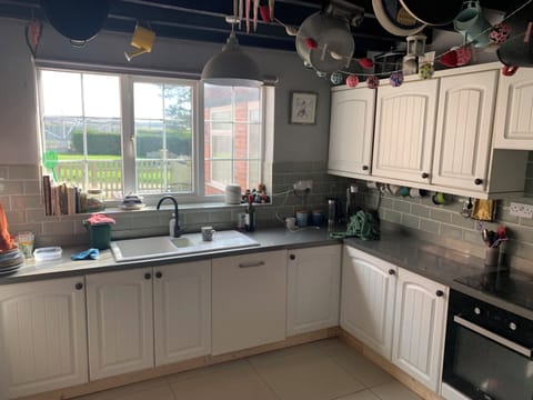 Shared fridge, microwave