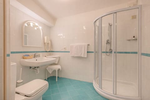 Free toiletries, hair dryer, towels, toilet paper