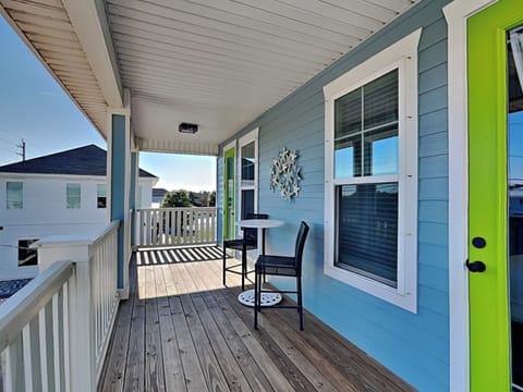 Furnished Balcony - Gulf View - Second Floor