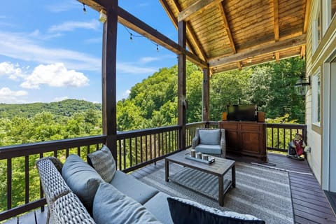 Back Deck Seating & View