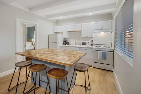 Whip up delicious meals in our kitchen stocked with all the essentials.