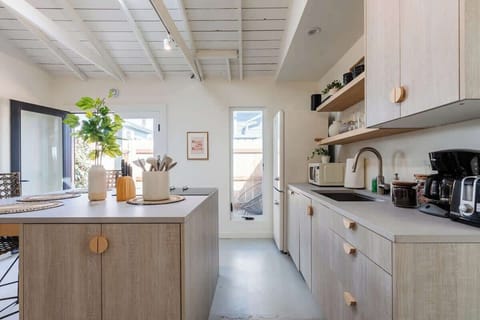 Modern cooking appliances and spacious countertops, the kitchen has it all!