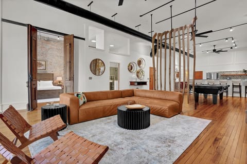 Living Area with Queen Murphy Bed