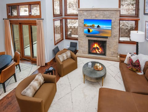 Living room view from above
